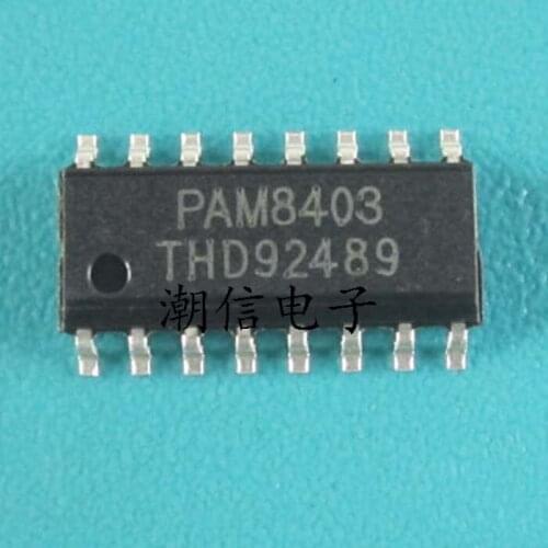 10cps PAM8403 filterless Class D Stereo Audio Amplifier