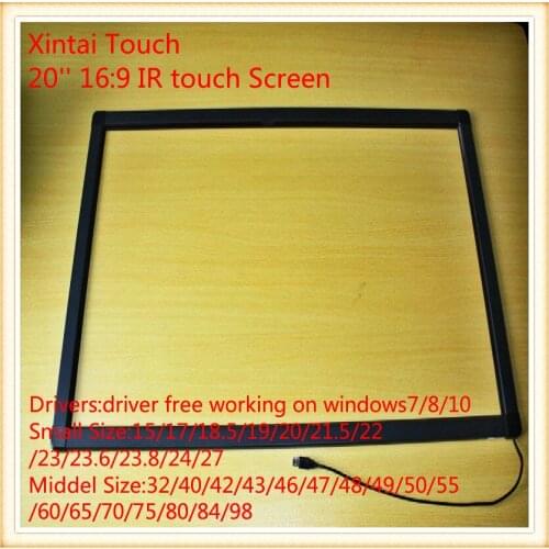 20 inch 2 points IR touch screen / IR touch panel for touch table, kiosk etc
