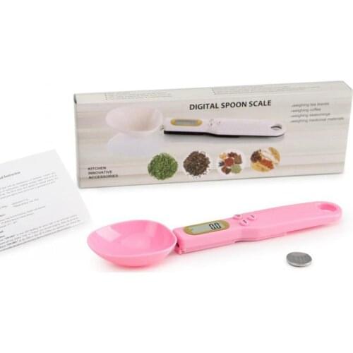 20pcs Measuring Spoons With Scale 500g/0.1g Capacity Digital Electronic Scale Kitchen Baking Weighing LCD Display Spoons #38107