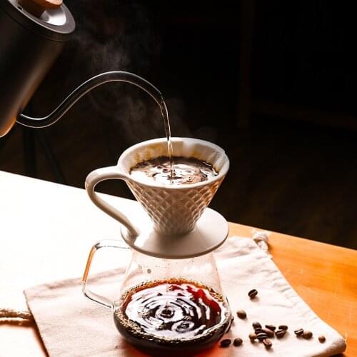 350ml/600mlDrip Coffee Pot Expresso Drip Kettle Stainless Steel Handle Long Gooseneck Spout Drip Kettle Coffee Tea Pot