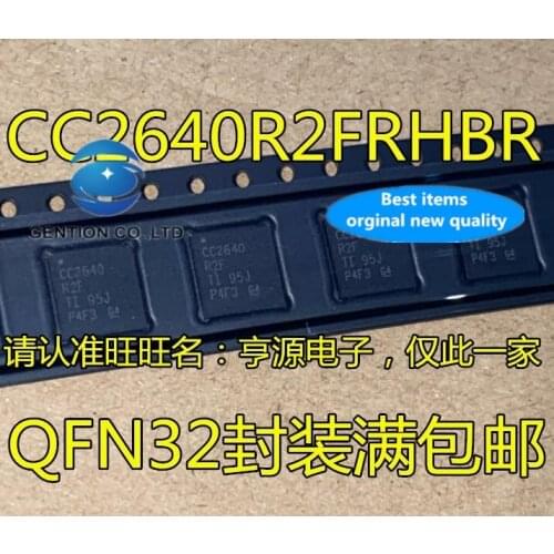 5PCS QFN32 CC2640R2F CC2640R2FRHBR wireless microcontroller chip in stock 100% new and original