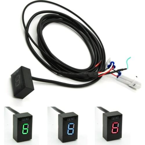 Motorcycle Gear Indicator for Yamaha YZF-R1/YZF-R6/Fzh150/Fzn150/Xt660/Fz-16/FZ-S/Fz1/Xvs950A Midnight Star Fz6r back outlet