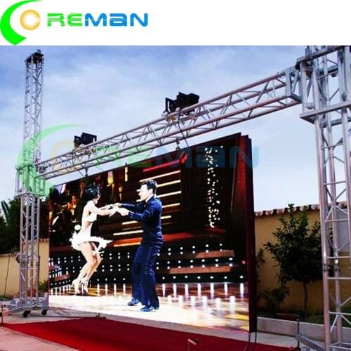 Sensor controller available ali express rgb mobile outdoor led video panel P5 P6
