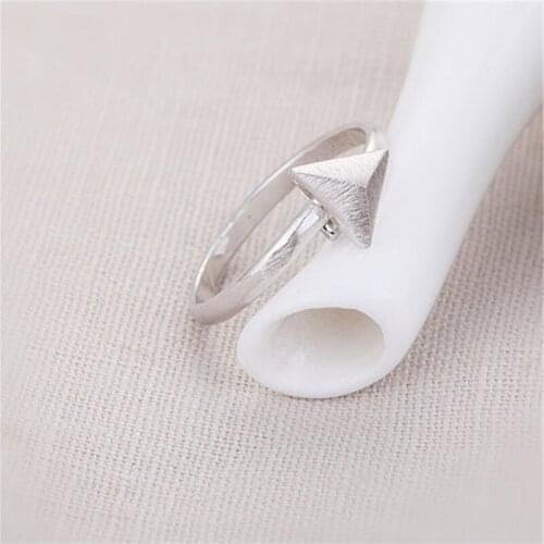 Fashion exclusive triangle rings -color rings for women