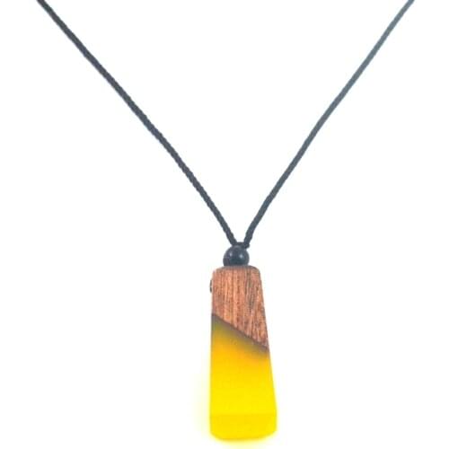 Professional vintage wood crafts, necklaces, women and men suitable for hanging jewelry