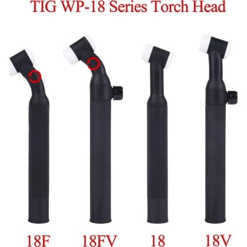 WP18 WP18F WP18V WP18FV SR18 SR18F SR18V SR18FV TIG Torch Body Handle Water-Cooled Head Rotatable Dual Insulator Gasket 350 AMP