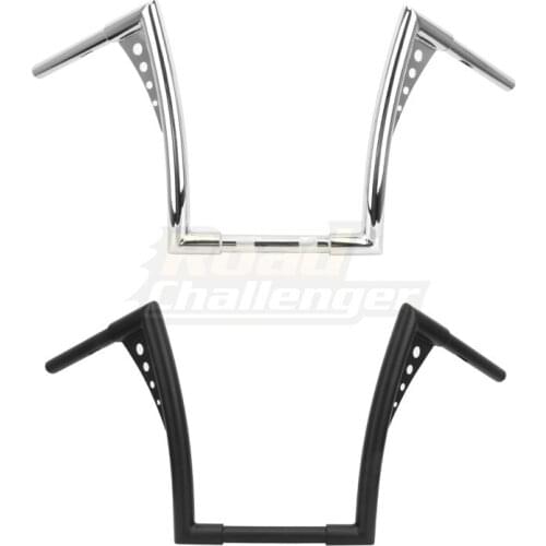 Bar Handle Bar Motorcycle Drag Pullback Handlebar For Harley Dyna FLHT FXST Softail FLSTF XL Touring Glides Models