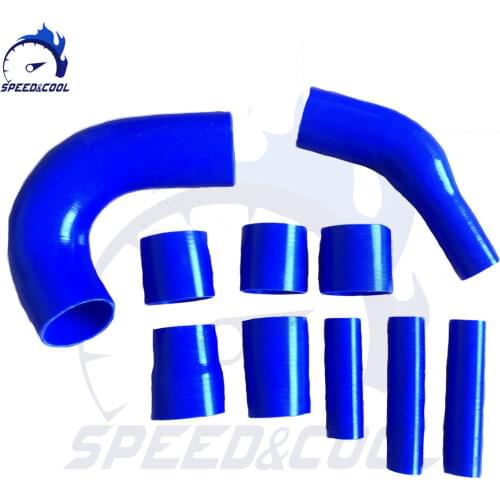 Car Silicone Intercooler Hose Tube Pipe Kit For MITSUBISHI Lancer EVOX 2008 2009 2010 2011 EVO X 10
