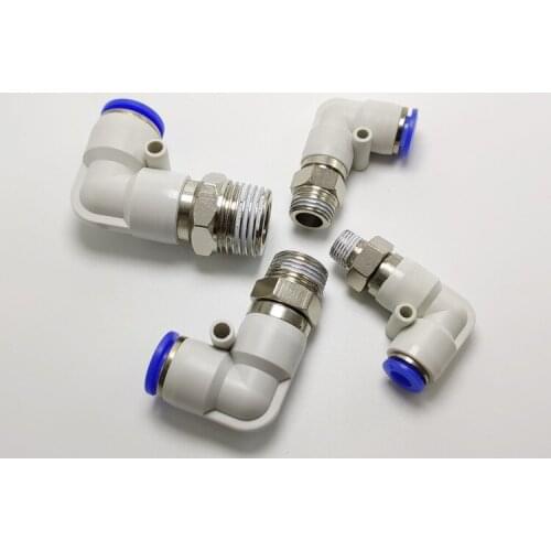 KSL04-M5 KSL04-01S KSL06-01S KSL08-01S KSL10-02S KSL12-02S KSL16-03S Right-angle universal elbow high-speed rotating fitting