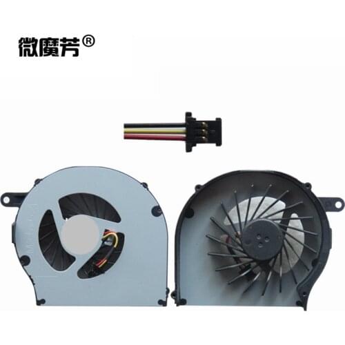 New CQ57 laptop cpu cooling fan for HP for Pavilion G72 CQ72 G62 Series Laptops Replacement Cooler Fan 3 Lines
