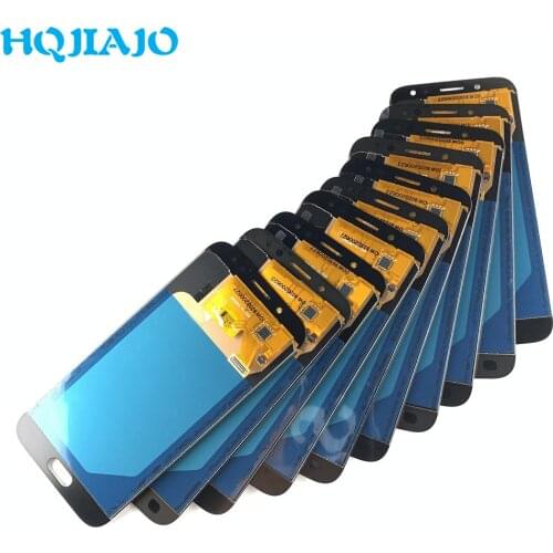 10PCS TFT Iron 2 LCD Screen For Samsung J530 Adjust LCD Display Touch Screen Digitizer For Samsung Galaxy J5 Pro 2017 J530F