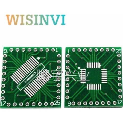 20 Pcs QFP32 to DIP SSOP32 to DIP32 0.8mm TQFP IQFP Adapter Plate