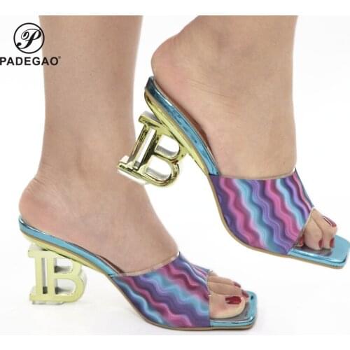 2020 New Fashion PVC Jelly Sandals Open Toe High Heels Women Slippers Shoes Sandals Size 38-43