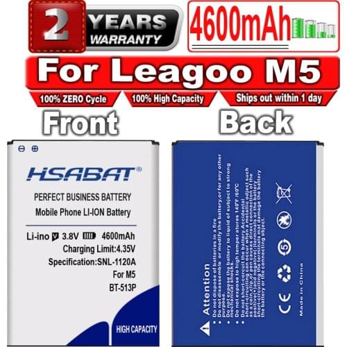 HSABAT 3550mAh BT-513P Battery For Leagoo M5 Battery Smart Mobile Phone Battery