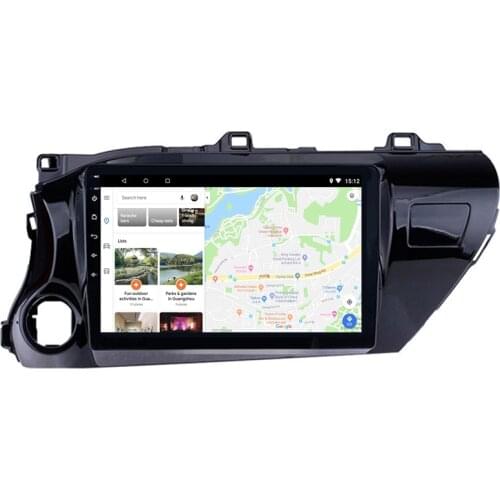 Android car gps dvd player for Toyota Hilux revo LHD 2016 2019 car radio multimedia gps navigation stereo head unit no 2din