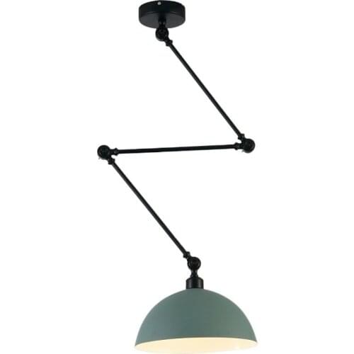 Designer Industrial Adjustable Long Arm Ceiling Light Aluminium E27 Led Wall Sconces for Living/Dining Room Bedroom Slaon Studio