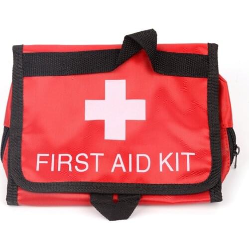 Home Drug Storage Organization Medical Kits Storage Bag Outdoor Portable First-aid Kit Bag Pill Organizer Accessories Empty