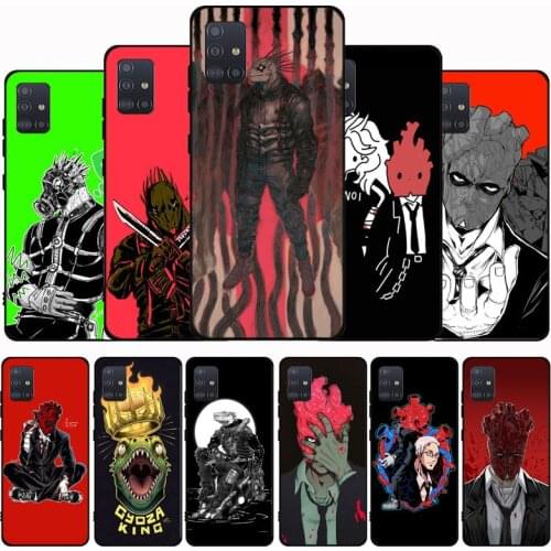 Dorohedoro Anime Black Soft Phone Case For Samsung M21 M31S M41 M51 M10 M20 M30S M40 A7 A8 A9 2018 A12 A80 A90 A81 A91