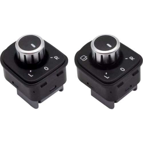 OEM Auto Folding Rear View Mirror Switch Side Wing Mirror Knob for VW Golf 6 MK6 Jetta Tiguan Passat B6 B7 CC 5ND 959 565 A