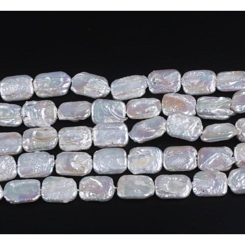 14-16mm square Wholesale Freshwater Pearls Natural From China