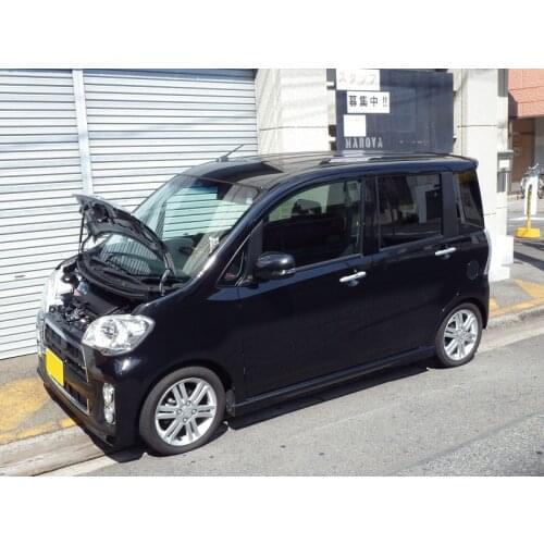 For 2009-2014 Daihatsu Tanto Exe Wagon Front Hood Bonnet Modify Gas Struts Carbon Fiber Spring Damper Lift Support Absorber