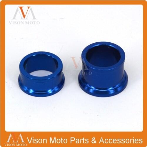Billet Front Wheel Hub Spacers For Yamaha YZ125 250 08-16 YZ250F 07-13 YZ450F 08-13 YZ250X Dirt Bike Motocross Off Road Eendoro