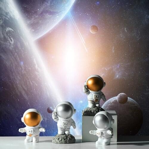 Resin space astronaut desk soft decoration studio bookcase modern minimalist home furnishings Creative home decorations