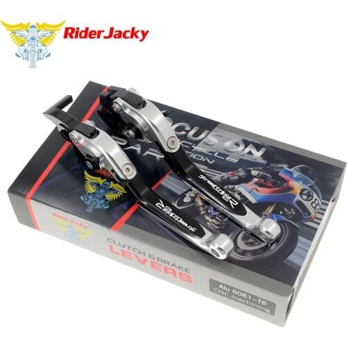 Riderjacky For Triumph 765 Street Triple R (NOT RS version) 2017-2018 Motorcycle CNC Folding Extendable Brake Clutch Levers
