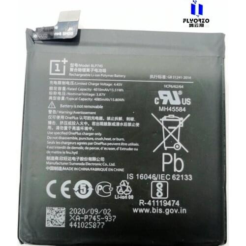 Brand new High Quality 4010mAh/4085mAh BLP745 Battery For OnePlus 7T pro Mobile Phone