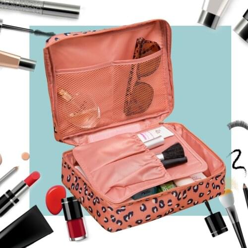 Big Capacity Cosmetic Bag For Make Up Women MakeUp Travel Kit Cosmetic Bag Toiletries Female Storage Cosmetics Cases Organizer