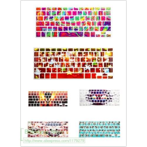 Waterproof Laptop Keyboard protective film For Macbook Air 13.3 Pro 13 15 notebook Keyboard cover