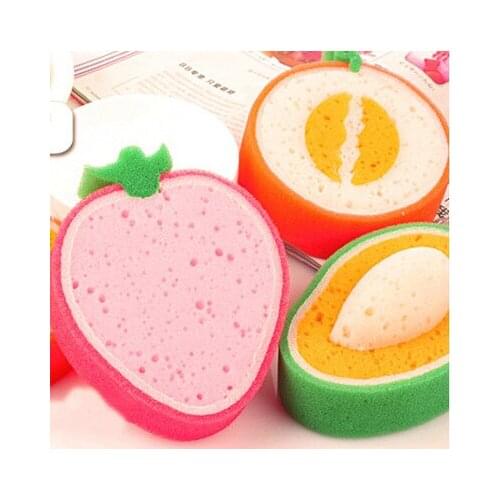 High quality creative Korean fruit thickened sponge dishcloth dishcloth dishcloth dishcloth dishtowel kitchen clean
