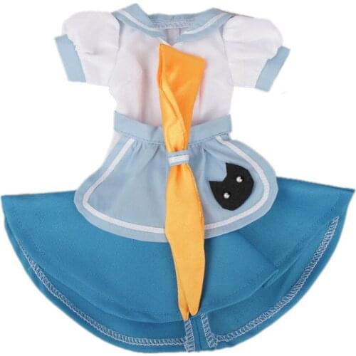 [wamami] 220# Blue &White Maid Dress/Suit 1/4 MSD AOD DOD DZ BJD Dollfie