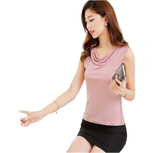 Woman Summer 96% silk shirts female spring oversized thin silk tops women silk Breathable tees lady fall hedging stretch blouse