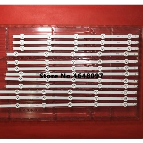 1set=12pcs LED Backlight strip For LG 55" V14 DRT TV 55LA6300 LC550DUE PG F1 DRT V14 6916L-1579A 6916L-1580A 6916L-1581A 1582A