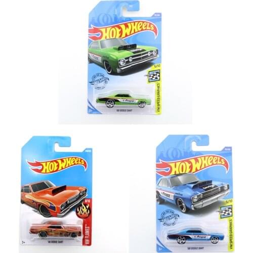 2020-70 Original Hot Wheels Mini Alloy Coupe 68 DODGE DART 1/64 Metal Diecast Model Car Kids Toys Gift