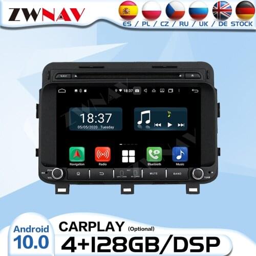 128G Carplay 2 Din Android Radio Receiver For KIA K5 OPTIMA Magentis 2014 2015 2016 Auto Audio Stereo Video Player GPS Head Unit