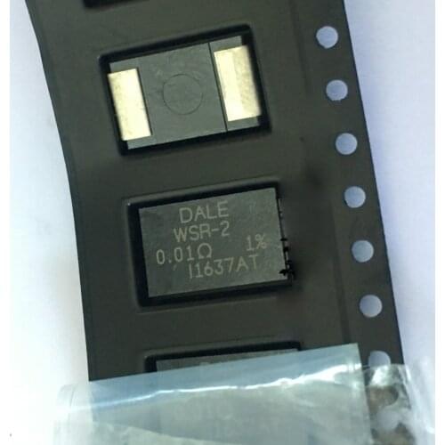 10PCS/LOT DALE WSR-2 0.01OHM 0.01R 1% 2W 4527 WSR2R0100FEA Automotive chip alloy resistance