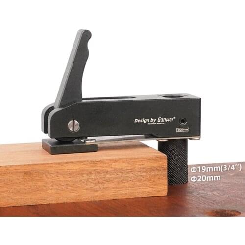 Woodworking Desktop Quick Acting Hold Down Clamp Desktop Clip Fast Fixed Clip toohr For Woodworking Benches 19/20MM Hole Tool