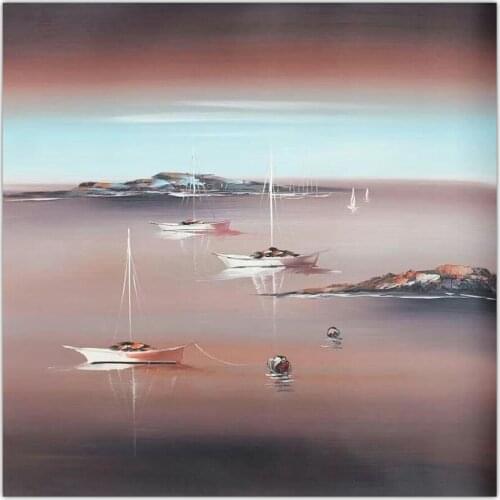 DONGMEI OIL PAINTING Hand painted oil painting Home Decoration painting Seascape art pictures painting DM-1903288