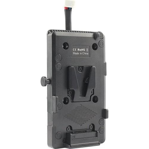 V Mount V-Lock D-tap BP Battery Plate Adapter for Blackmagic URSA Mini 4K 4.6K Pro BMD D-tap Mount