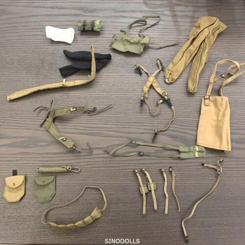 Lot 20Pcs 1/6 21st Century Toys Accessories for 12" WWII The Ultimate Soldier 1:6 GI Joe Action Figure Toys