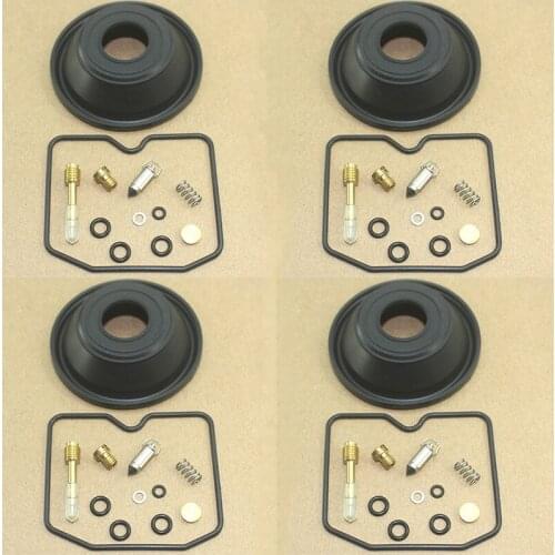 4SET Motorcycle carburetor repair kit for GSF600S BANDIT 1996-2003 GSF600 GSF 600 S Plunger vacuum diaphragm