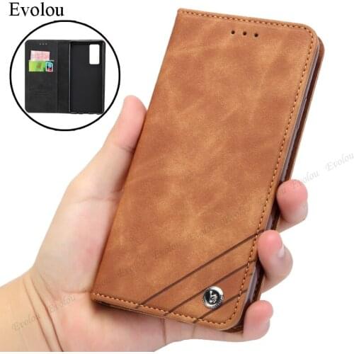 Magnetic Flip Leather Protective Phone Case For Huawei P40 P30 P20 Lite Card Slot Wallet Back Cover For P40 P30 P20 Pro 5G Case