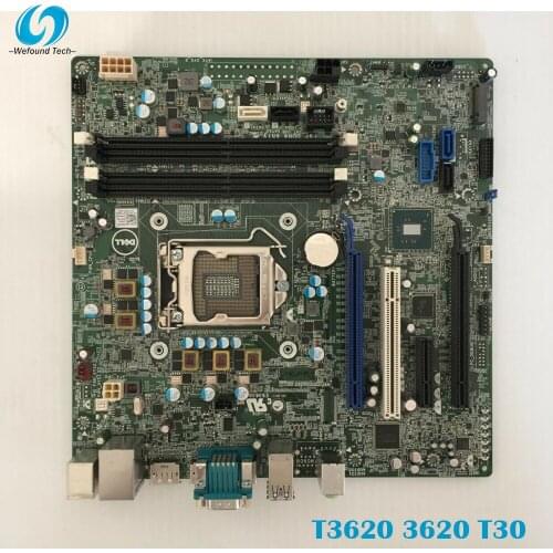 100% working for DELL T3620 3620 T30 workstation motherboard 9WH54 MWYPT 1151 motherboard