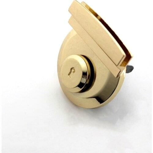 1pcs Metal Push Lock Fashion Durable Switch Lock Closure Parts for DIY Handbag Shoulder Bag Purse Hardware Accessories
