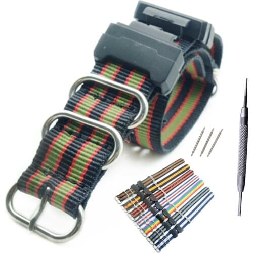 Set of terminals for G-SHOCK/GD/GA -110 120 400 GA-700 + Nylon strap watchbands
