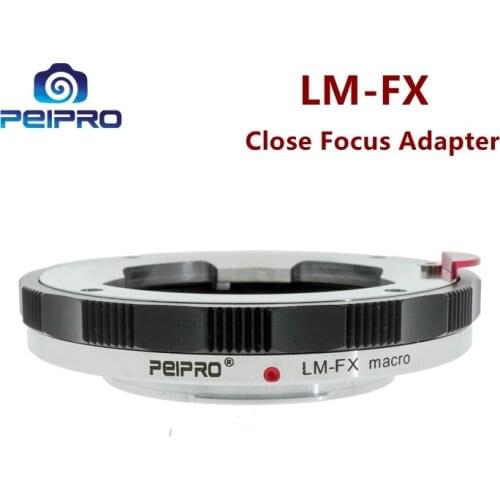 PEIPRO for LEICA M Lens to Fujifilm FX Mount Cameras Close Focus Adapter for Fujifilm XT3/XT2/XT30/XH1/XPRO2 fx cameras