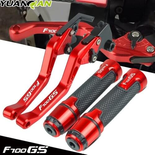Motorcycle CNC Brake Clutch Levers Grips Handle Grips Brake Clutch Levers For BMW F700GS F 700 F700 GS 2013-2017 2014 2015 2016