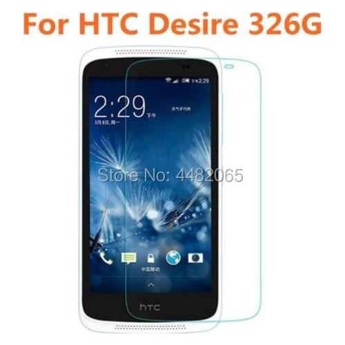 2PCS For HTC Desire 326G Tempered Glass Front Guard Protective Film Clear Screen Protector On for HTC Desire 326G